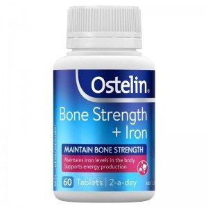 오스텔린 Ostelin Bone Strength + Iron 60 Tablets