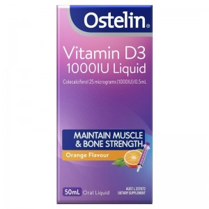 오스텔린 Ostelin Vitamin D3 1000IU Liquid - Vitamin D - 50mL