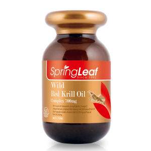 Springleaf-Wild Red Krill Oil Complex 700mg 60 Capsules