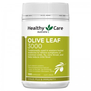 Healthy Care Olive Leaf Extract 3000mg 100 Capsules