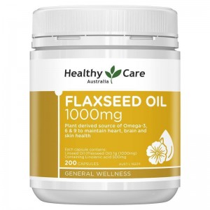 Healthy Care Super Flaxseed Oil 1000mg 200 Capsules