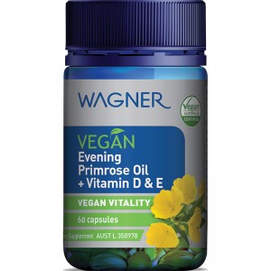 WAGNER 와그너 비건 달맞이꽃 종자유 비타민D 비타민E 60캡슐