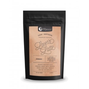 NUTRA ORGANICS-LOVERS LATTE WITH CACAO & LOVE HERBS (EVOKING HOT CHOCOLATE) 90G