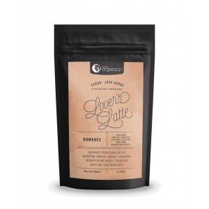 NUTRA ORGANICS-LOVERS LATTE WITH CACAO & LOVE HERBS (EVOKING HOT CHOCOLATE) 500G (EXP: 01/22)