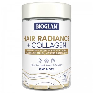 바이오글랜 헤어 래디언스+콜라겐 90캡슐/Bioglan Hair Radiance+Collagen 90 Capsules