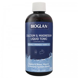 바이오글랜 칼슘 앤 마그네슘 리퀴드 토닉 250ML/Bioglan Calcium & Magnesium Liquid Tonic 250ml
