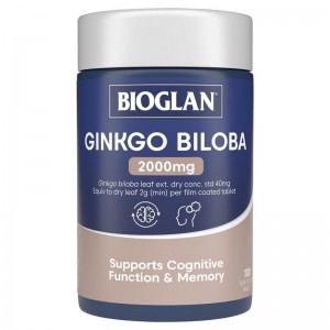 바이오글랜 징코빌로바 2000MG 100정/Bioglan Ginkgo Biloba 2000mg 100 Tablets