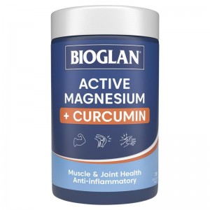 Bioglan 바이오글랜 마그네슘 커큐민 120정 Magnesium+Curcumin 120 Tablets