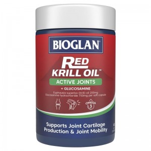 바이오글랜 레드 크릴오일 액티브 조인트 60 소프트캡슐 Bioglan Red Krill Oil Active Joints 60 Soft Capsules