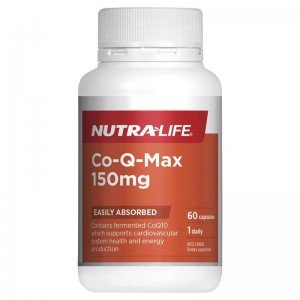 뉴트라라이프 코큐텐 코엔자임 코큐맥스 하트헬스 포뮬러 60캡슐 Nutra-Life Co-Q-Max Heart Health Formula 60 Capsules