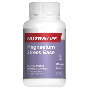 뉴트라라이프 마그네슘 60캡슐 Nutra-Life Magnesium Stress Ease 60 Capsules