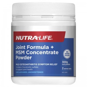 뉴트라라이프 글루코사민 콘드로이친 MSM 조인트 300G 파우더 NutraLife Glucosamine Chondroitin Msm Joint Food 300g Powder