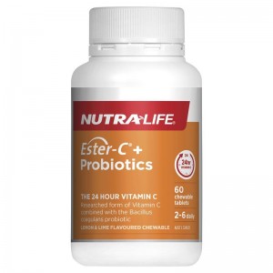 뉴트라라이프 이스터C 에스테르C+프로바이오틱스 60캡슐 비타민C