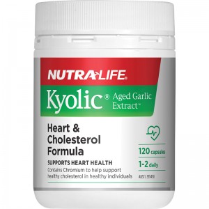 뉴트라라이프 KYOLIC 숙성마늘 추출물 포뮬러 120 캡슐 NEW NutraLife Kyolic Aged Garlic Extract Heart & Cholesterol Formula