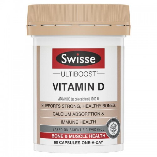 SWISSE 스위스 울티부스트 비타민D 60캡슐