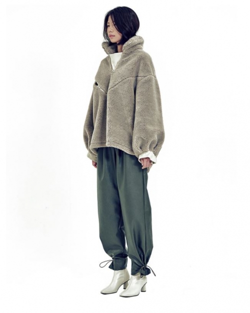 OVERSIZE DUMBLE PULLOVER _ GREY