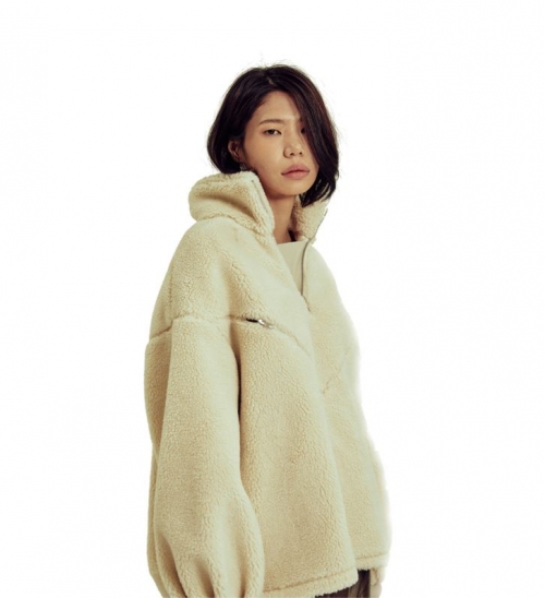 OVERSIZE DUMBLE PULLOVER _ IVORY