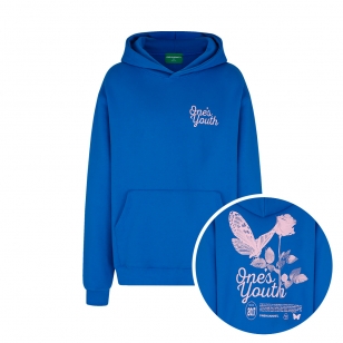ONE'S YOUTH LOGO HOODIE_BLUE