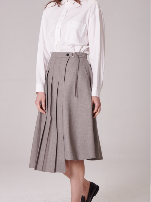 unbalance skirt(GY)