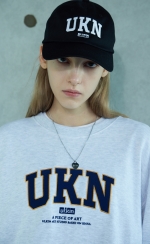 UL:KIN UKN Logo Embroidery Ball Cap_Black