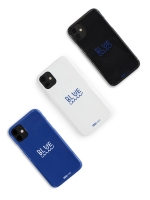 UL:KIN X KWJ Blue Phone Case_White