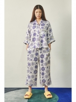 [SOONA] Rice cake pattern pants lounge wear