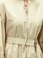 puff sleeve dress(bg)