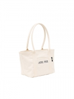 lettering canvas bag_s_ivory