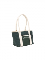 lettering canvas bag_s_green