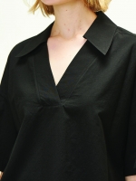 thin blouse(bk)