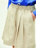 linen short pants(bg)