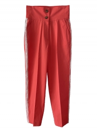 SUNSET RED PANTS