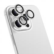 몬스터 옵틱스 메탈 아머 카메라 렌즈 강화유리 - 아이폰15/15 프로/15 플러스/15 프로 맥스