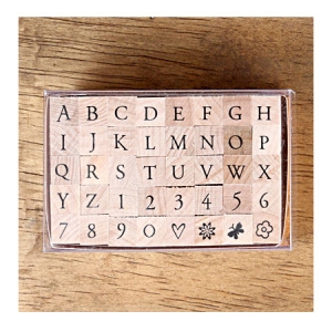 Printer's Type Alphabet (대문자)