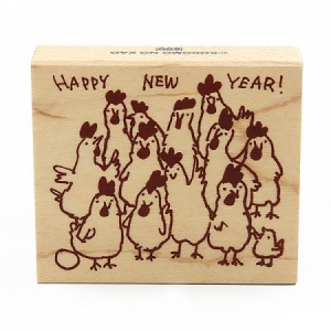 닭 시리즈 스탬프 - Happy New Year