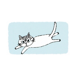 신지카토 고양이 시리즈 &#8211; 뛰어가는 고양이 (008)